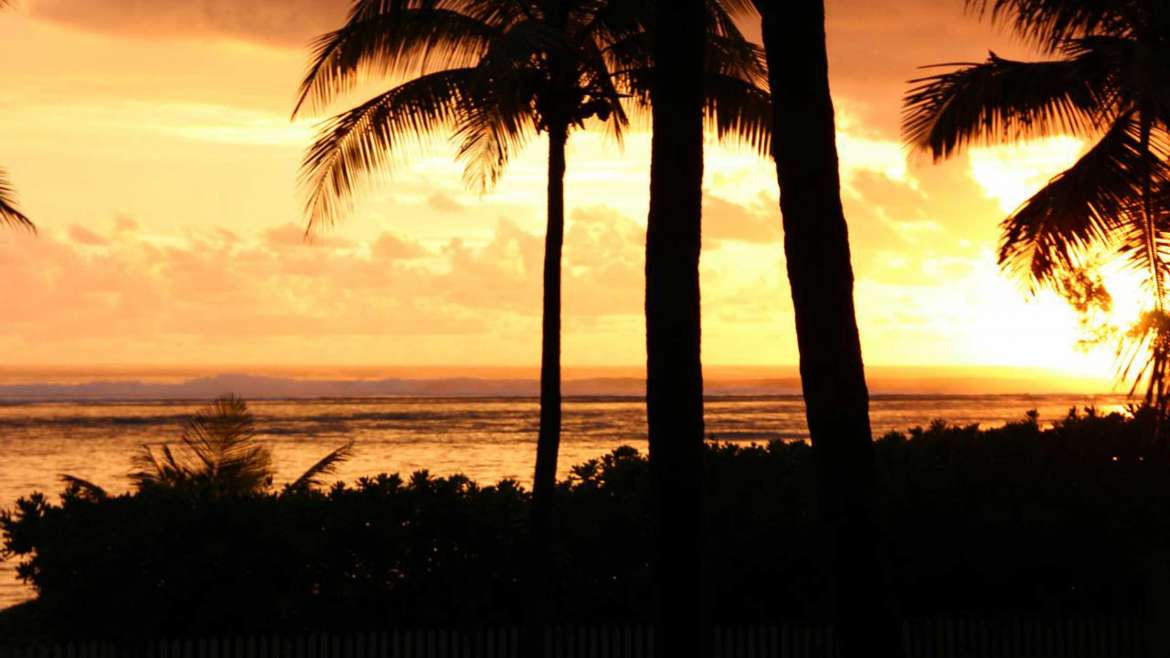 coucher de soleil-la saline les bains, Réunion