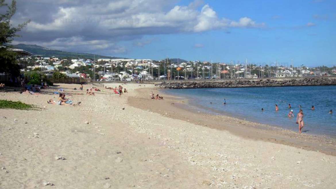 Plage de Saint-Pierre, ile de la Réunion