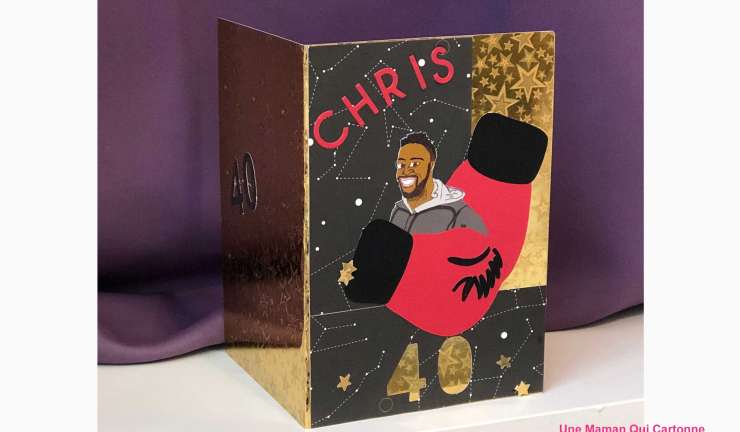 Carte anniversaire Chris