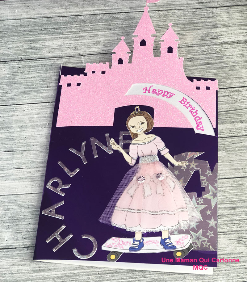 Charlene Princess birthday card 4