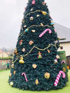 sapin de noel au hameau du père noel